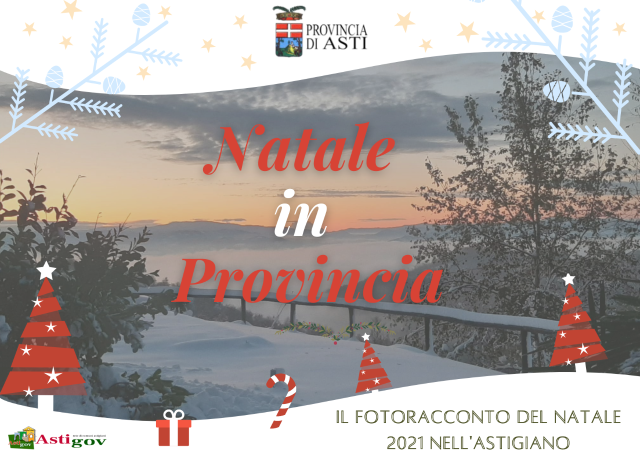 Locandina dell'iniziativa Natale in Provincia