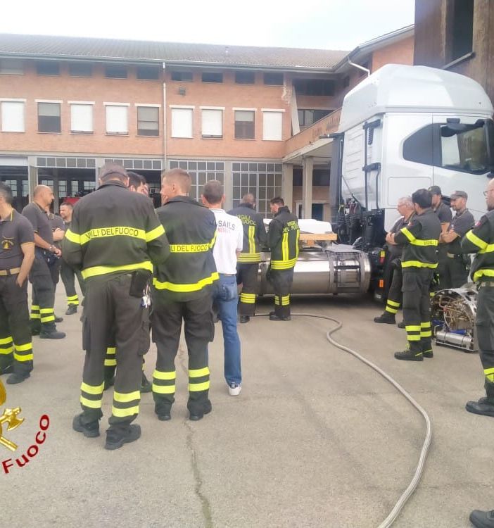 Giornate formative per i vigili del fuoco di Asti, organizzate dal Nucleo Nbcr