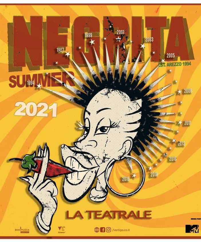 Svelati i primi super ospiti del cartellone estivo del festival Contro. Arrivano i Negrita!