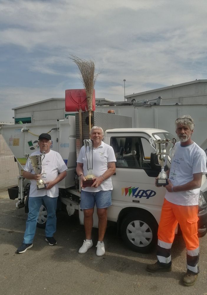 I campioni con il sindaco Rasero