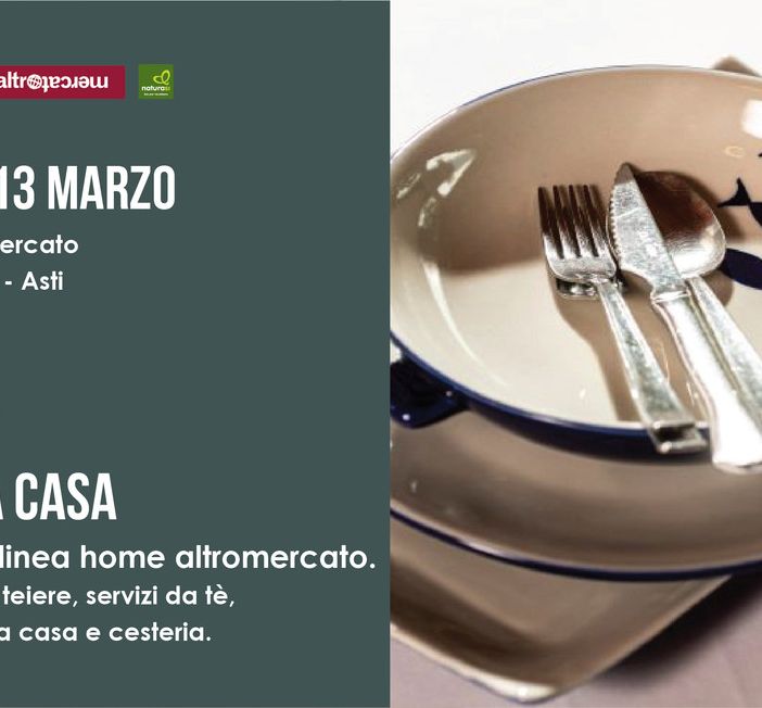 Alla bottega Rava e Fava, 'Sentiti a casa', grande fiera di prodotti per la casa a marchio Altromercato