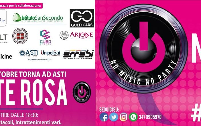 Asti si tinge di rosa. Nel mese dedicato alla prevenzione, arriva &quot;La notte rosa&quot;
