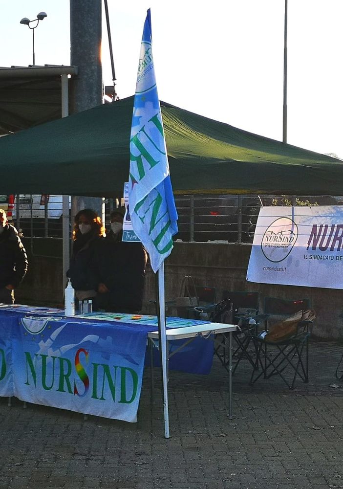 Gazebo sindacato infermieristico NurSind