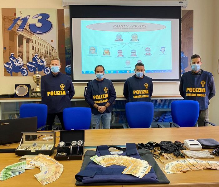 &quot;Affari di famiglia&quot;: furti ad anziani, 10 arresti messi a segno all’alba di oggi tra Cuneo, Torino e Asti