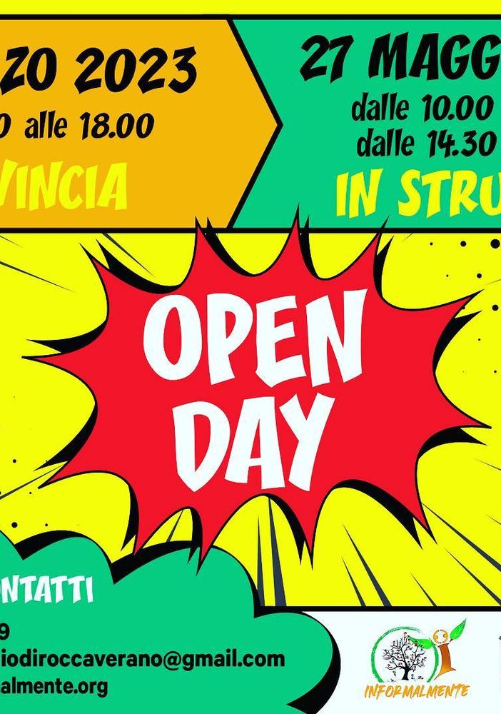 Open Day al Campeggio di Roccaverano per scoprire le proposte dell'edizione 2023