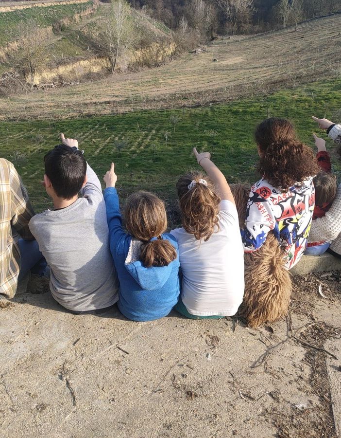 Mariacristina e la sua famiglia