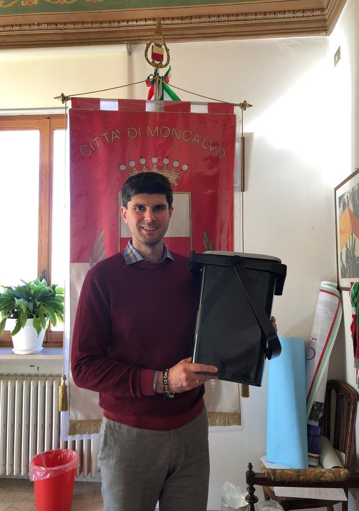 Nelle frazioni e zone periferiche di Moncalvo da lunedì esposizione di bidoni per la raccolta differenziata