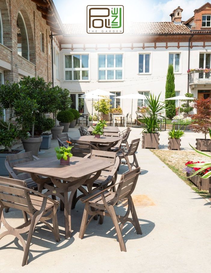 Il giardino diventa intelligente: ecco PoliLine Garden, l’arredo ecosostenibile