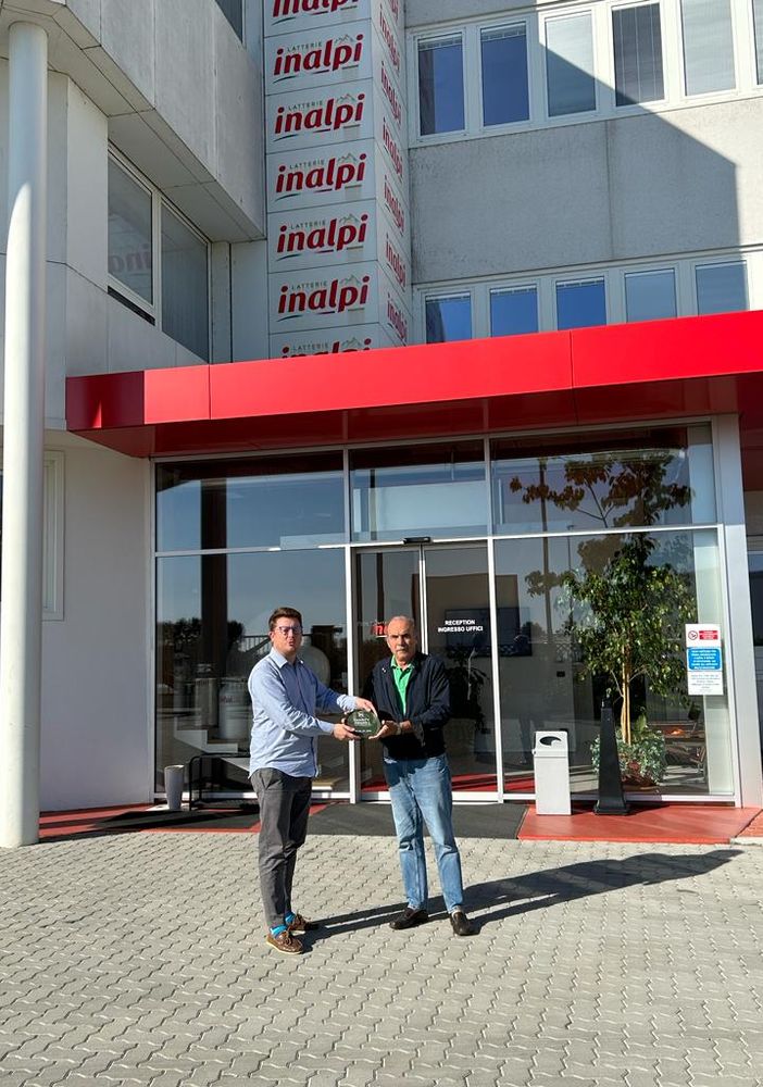 Inalpi premiata con il Charity Award 2023 del banco alimentare