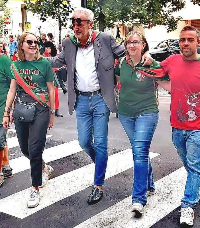 Il direttivo (foto Borgo San Pietro)
