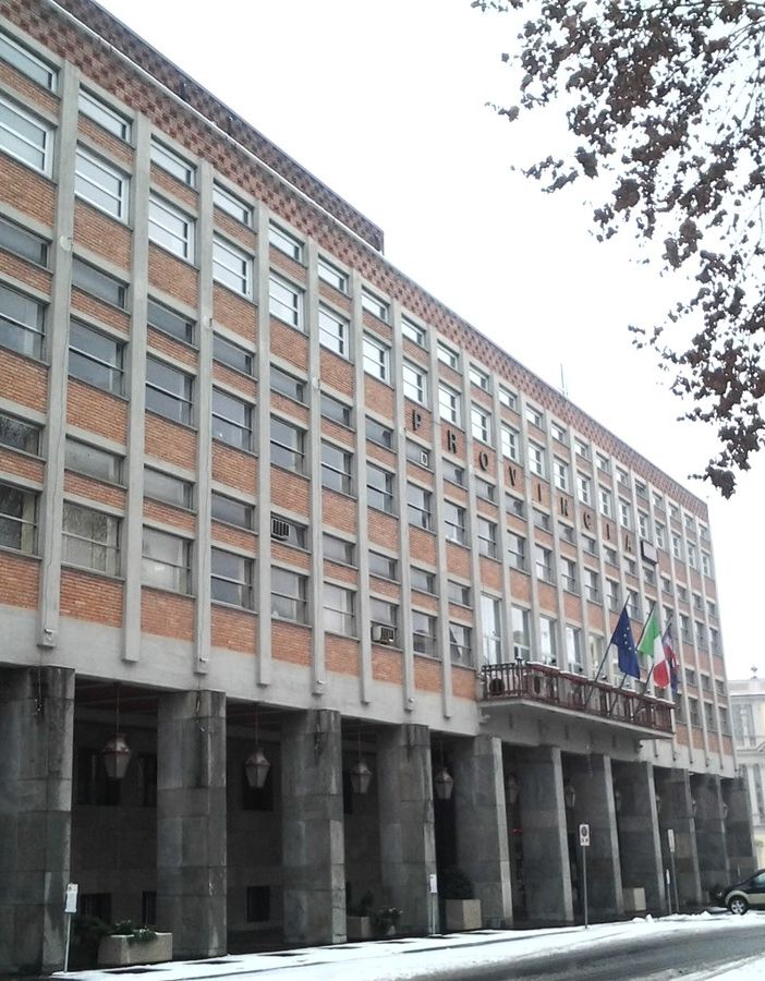 Il palazzo della Provincia di Asti