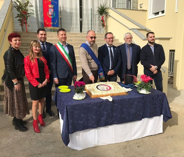 L' inaugurazione dei nuovi locali del Penna di San Damiano, lo scorso anno