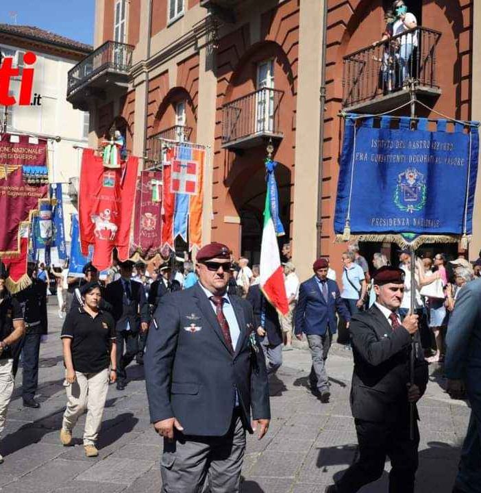 Il Nastro Azzurro in occasione del raduno nazionale ANPDI (Merphefoto)