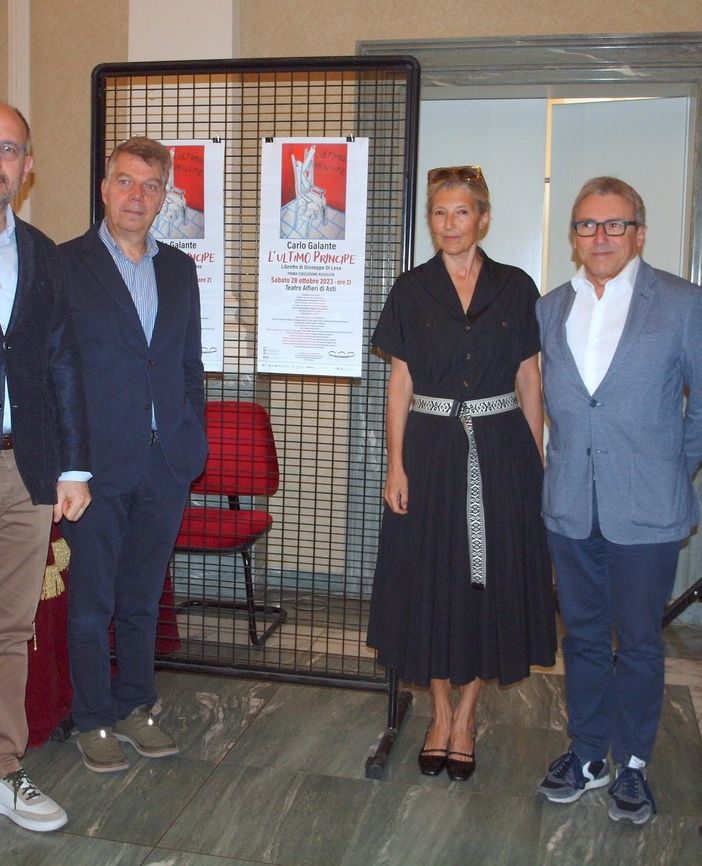 La conferenza stampa di presentazione (Foto Istituto di Musica Verdi di Asti)