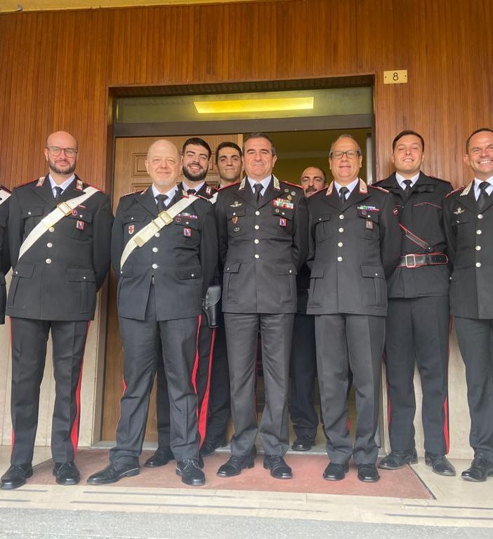 Alcune immagini della visita
