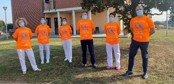 Per la Giornata dell'Alzheimer, anche la Casa di Riposo Orpea di Asti, sceglie di aderire alla maratona per solidarietà
