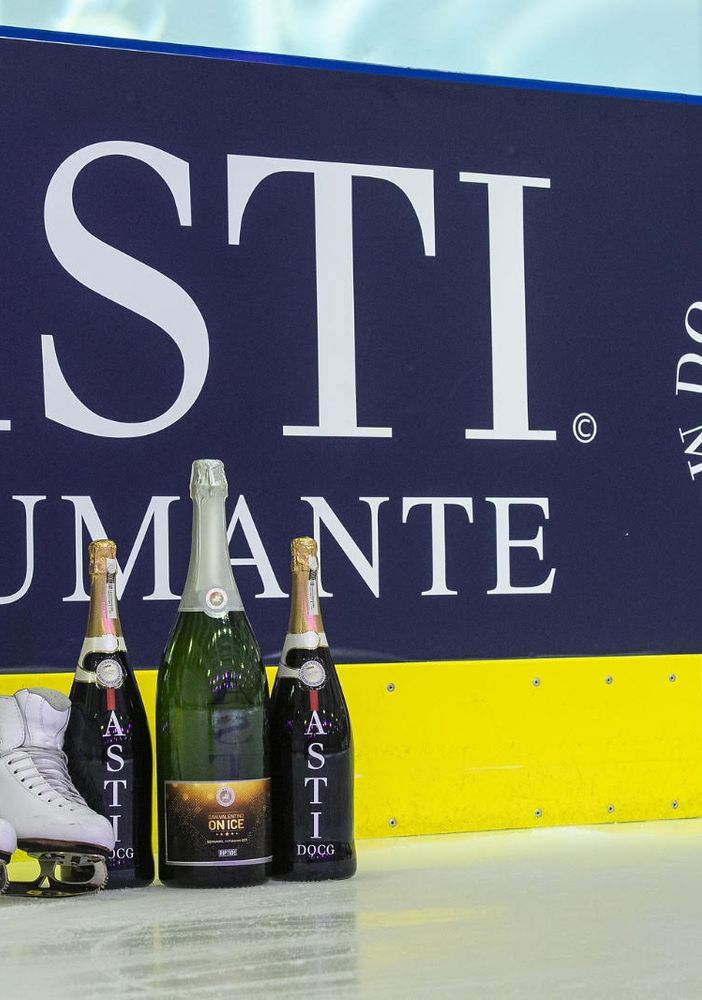 Il Consorzio dell'Asti partner dei Golden Skate Awards - San Valentino on Ice