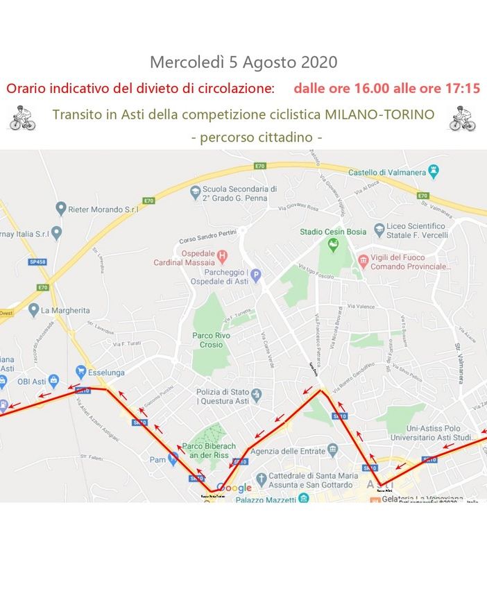 Svelato il percorso del tratto astigiano della Milano-Torino