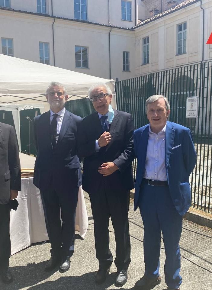 Il procuratore generale Saluzzo con Perduca, Paone e Girolami