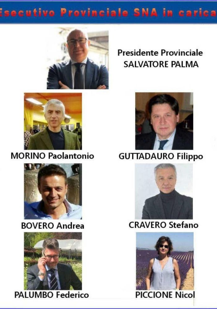 Eletto il nuovo esecutivo provinciale dello SNA di Asti