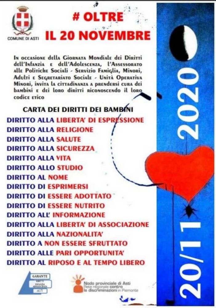 L’importanza dei diritti di bambini e adolescenti rimarcata anche su web e social