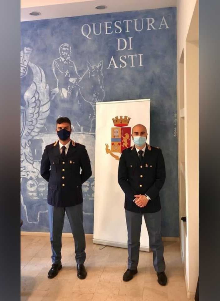 Nuovi funzionari Questura di Asti Nuovi funzionari Questura di Asti