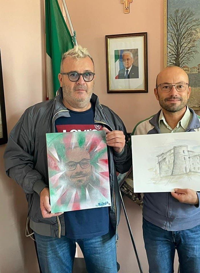 Donazione delle opere artistiche al Comune di Portacomaro