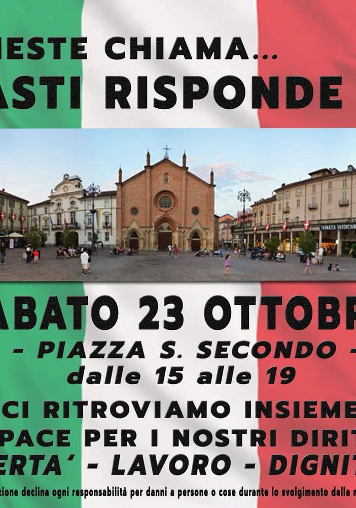 La locandina della manifestazione
