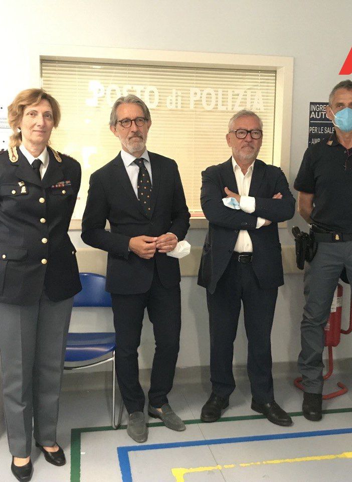 Da oggi è di nuovo attivo il posto di polizia al pronto soccorso. Firmato il Protocollo d'intesa