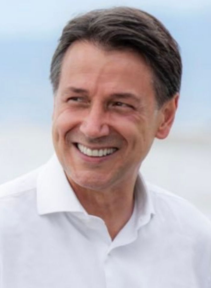 L'ex premier Giuseppe Conte