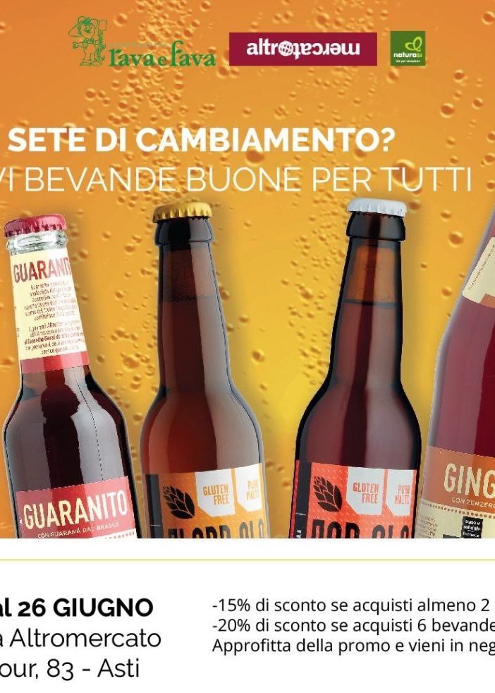 Qualche consiglio per l'aperitivo? scegli il gusto dell'equo e solidale (VIDEO)