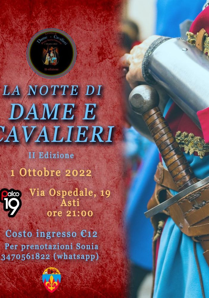 Palio: &quot;La Notte di Dame e Cavalieri&quot; alla seconda edizione