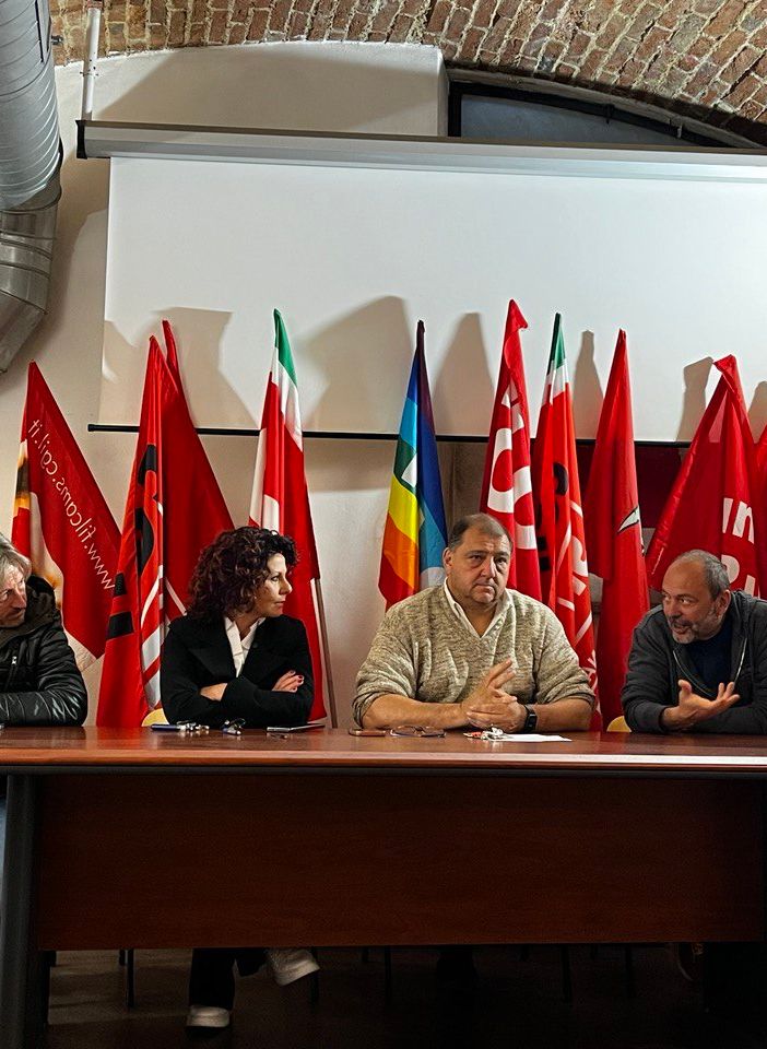 La conferenza stampa di questa mattina (da sx Curcio, Capparelli, Quagliotti, Mossino)