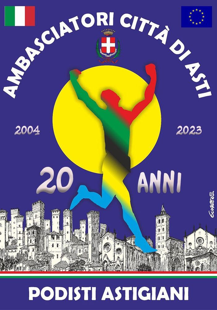 Gli ambasciatori dello sport della città di Asti spengono 20 candeline