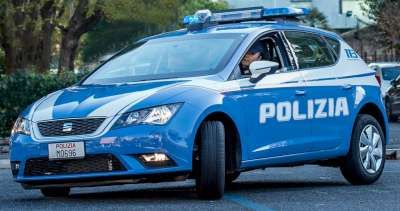 Una 'Volante' della Polizia (foto d'archivio)