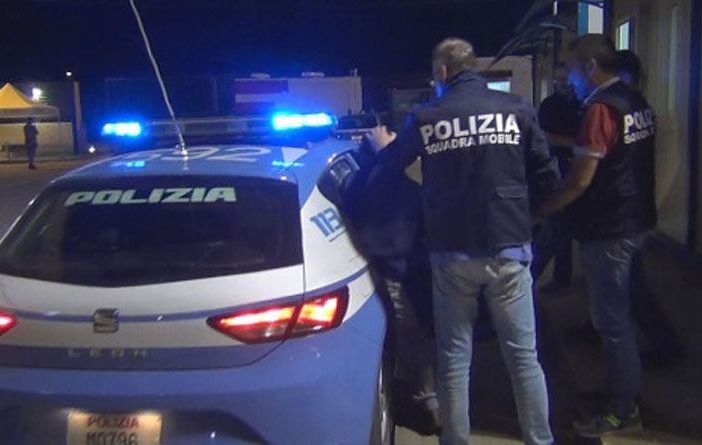 Arresto notturno Squadra Mobile