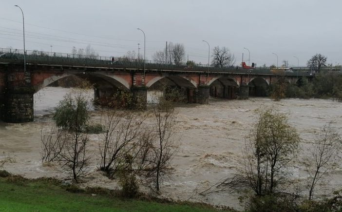 Il fiume Tanaro ad Asti