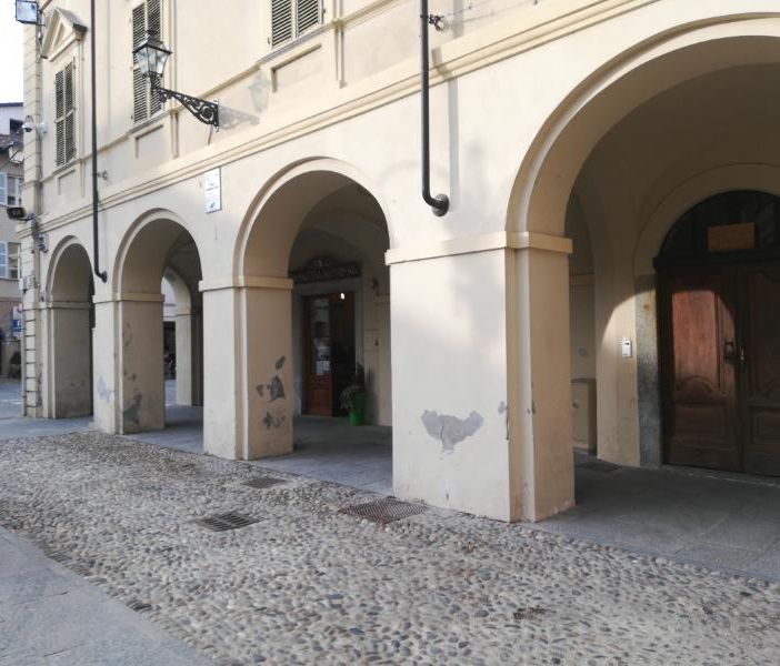 I portici di piazza Libertà