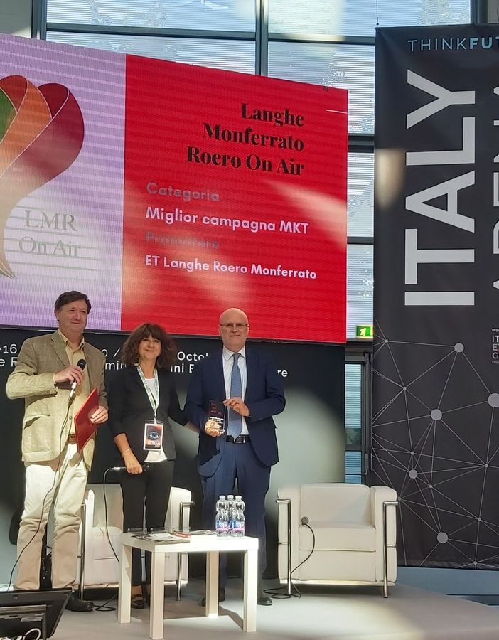 “Langhe Monferrato Roero on air” premiata al TTG di Rimini come “Miglior Campagna di Marketing”