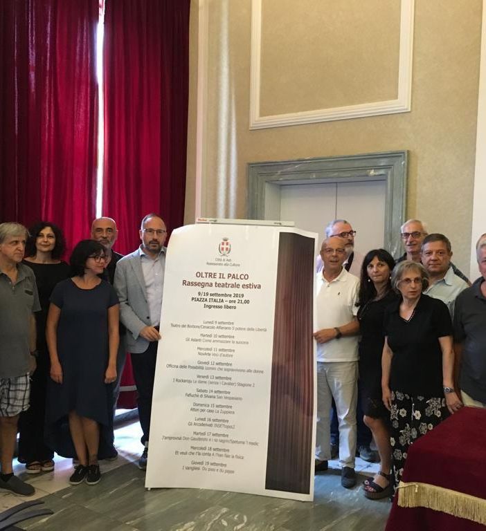 Un momento della conferenza stampa di presentazione della rassegna