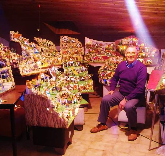 È morto all'ospedale di Asti il presepista Giuseppe Moro. Viveva a Villata di Valfenera