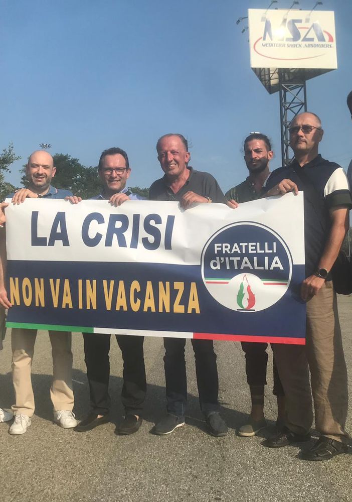 Un momento di questo pomeriggio