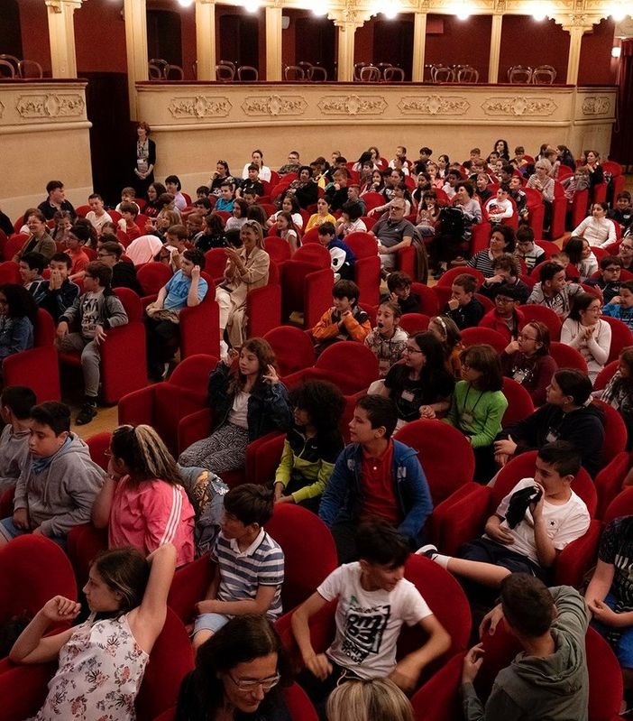 Il pubblico dell'Asti d'Appello Jr. (foto di Franco Rabino, come tutte quelle presenti in questo articolo)