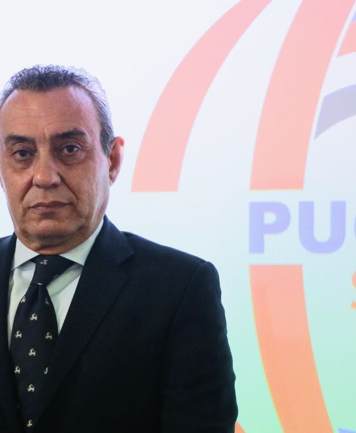 Il candidato sindaco Salvatore Puglisi (MerfePhoto)