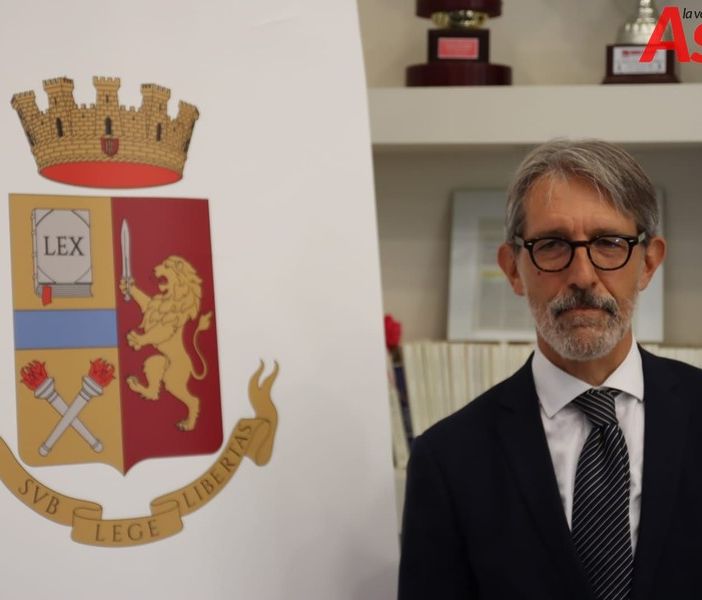 Il questore Sebastiano Salvo in una foto di archivio