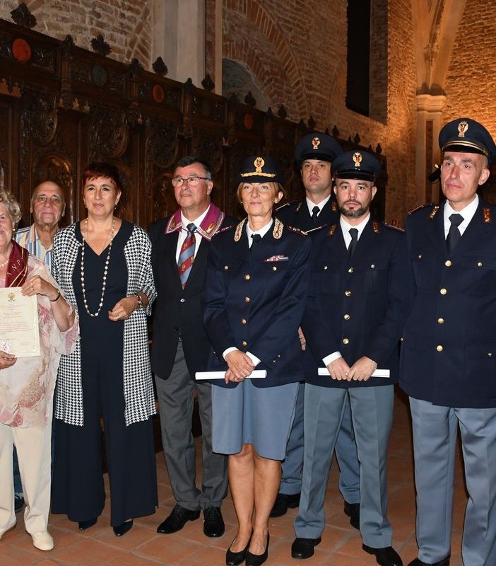 I premiati con le autorità