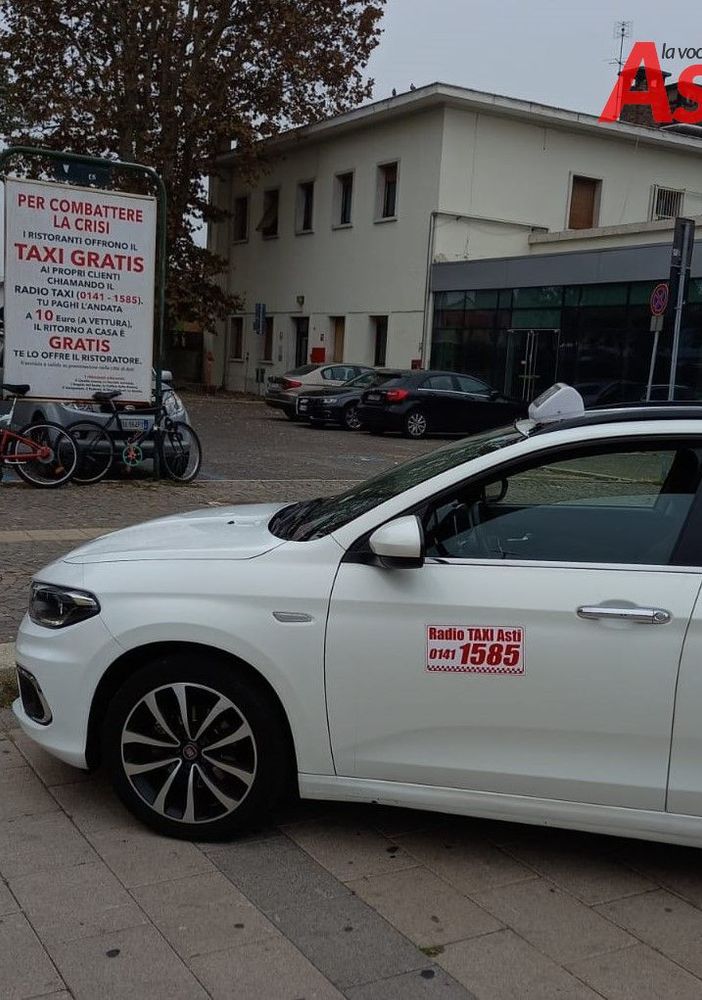 Vai a cena? Il taxi, al ritorno, te lo offre il ristorante. Iniziativa di Radio Taxi Asti