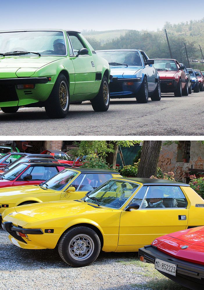 Nell'Astigiano il Raduno nazionale Fiat X1/9
