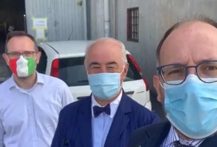 Il sindaco di Asti Maurizio Rasero in visita al Mercato ortofrutticolo [VIDEO]