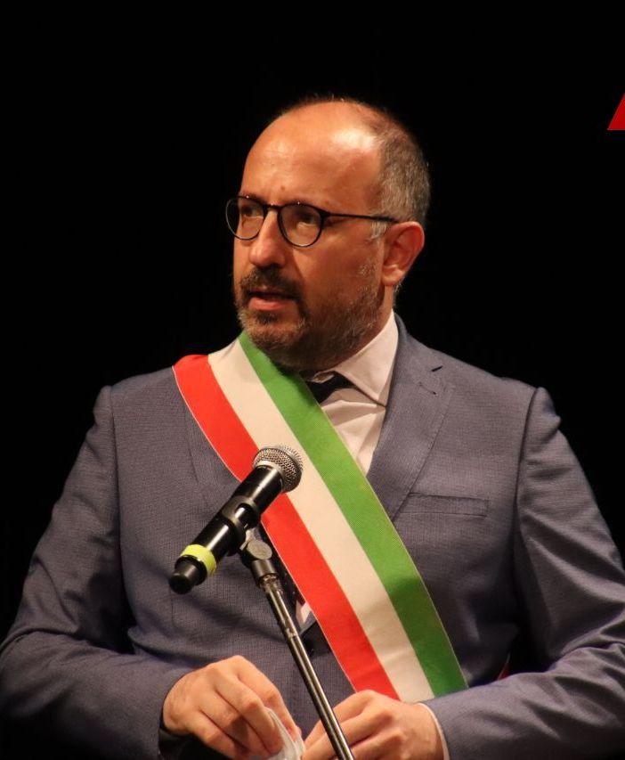 Il sindaco ritratto in occasione dell'inaugurazione della Douja d'Or 2021 - Foto Efrem Zanchettin-Merfephoto